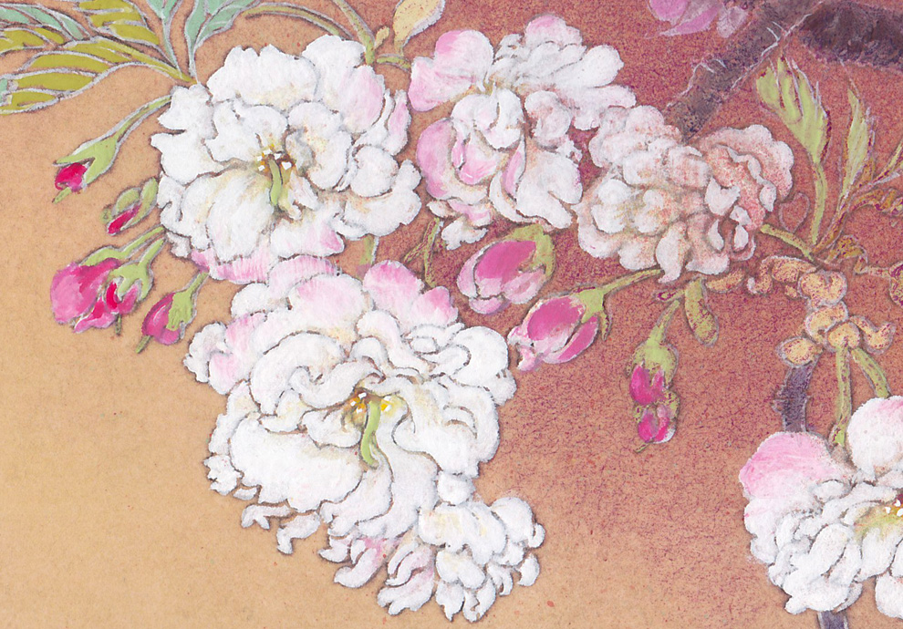 横尾英子・日本画・桜