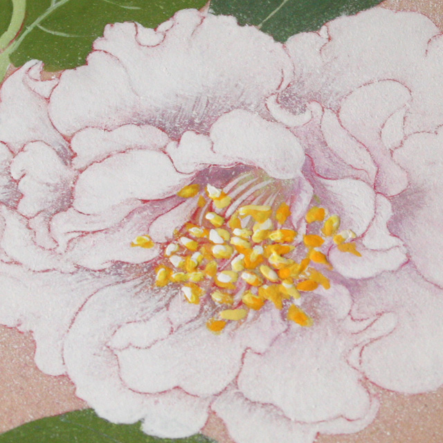 横尾英子・花笑み(椿)ニ写真