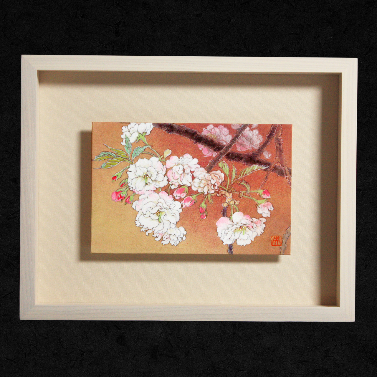 横尾英子画：桜：花笑みロ